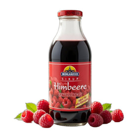Mühlhäuser Himbeere Raspberry Syrup, German Drink Concentrate 500ml (16.9fl oz)