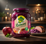 Kuhne Apfel Rotkohl mit Apfelstuckchen 720 ml — authentic pantry from Germany | Hamilton Euromarket