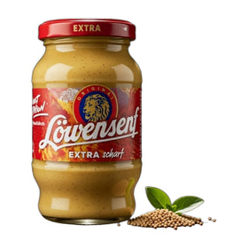 Löwensenf Extra Hot German Mustard 250g (8.8oz)
