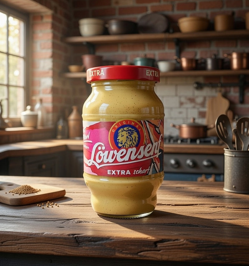 Löwensenf Extra Scharf 250 g