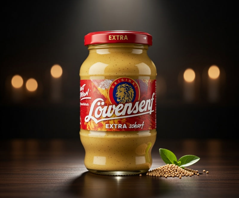 Löwensenf Extra Hot Mustard 250 g