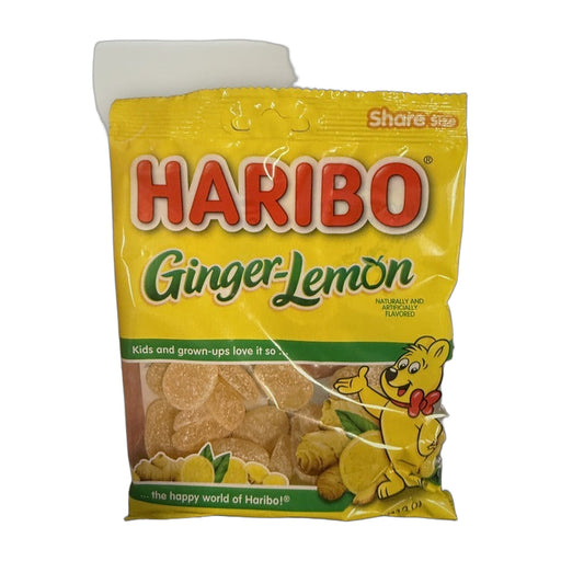 Haribo Ginger Lemon Gummy Candy 113g | Hamilton Euromarket