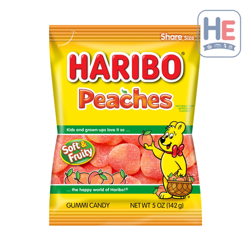 Haribo Peaches 142g (5oz) | HE hero 42238380868