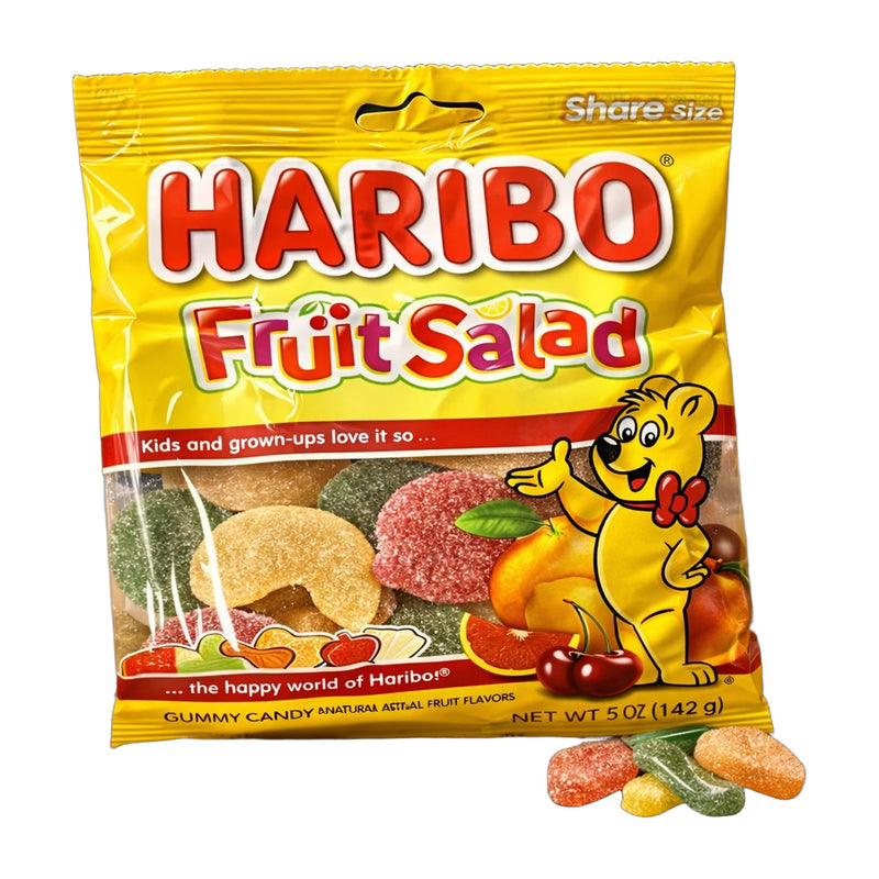 Haribo Fruit Salad Gummy Candy 142g | Hamilton Euromarket