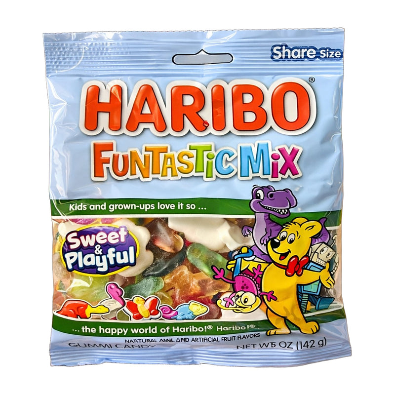 Haribo Funtastic Mix Gummy Candy 142g | Hamilton Euromarket