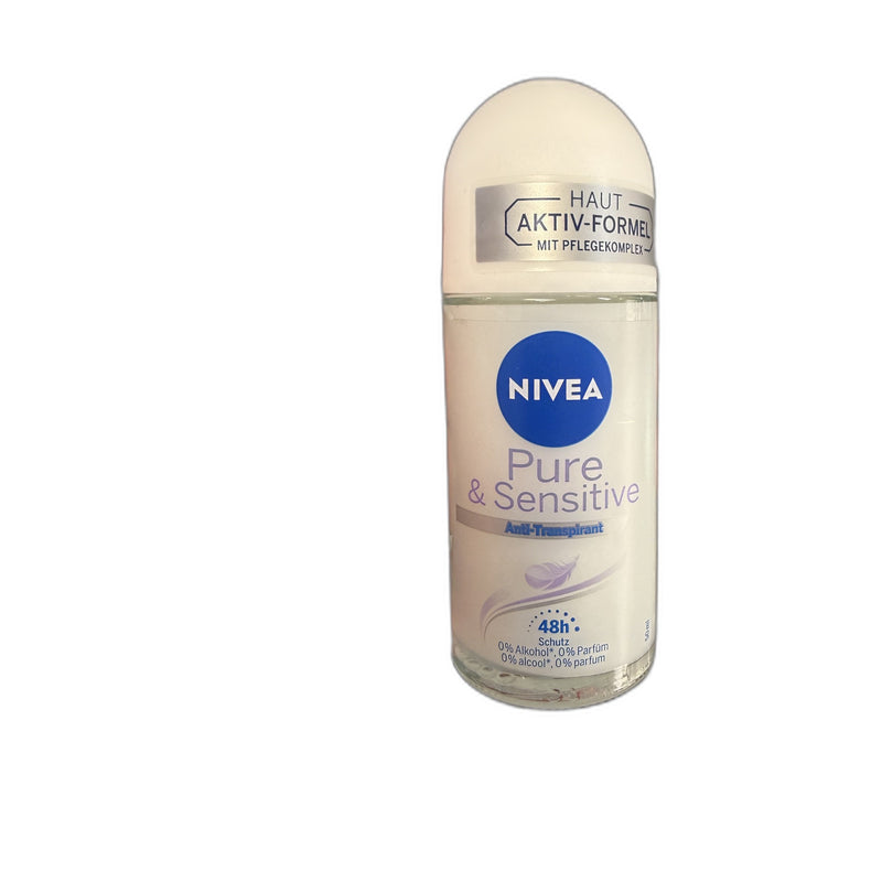 Nivea Pure & Sensitive Anti-Transpirant 50ml | Hamilton Euromarket
