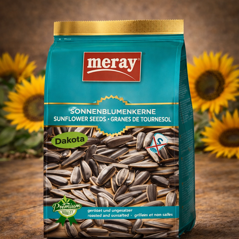 Meray Dakota Roasted Unsalted Sunflower Seeds 250 g