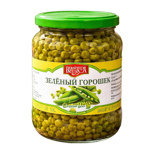 Traditsii Vkusa Green Peas Preserved 670 ml | Hamilton Euromarket
