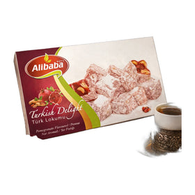 Alibaba Pomegranate Peanut Turkish Delight Lokum 300g (10.6oz)