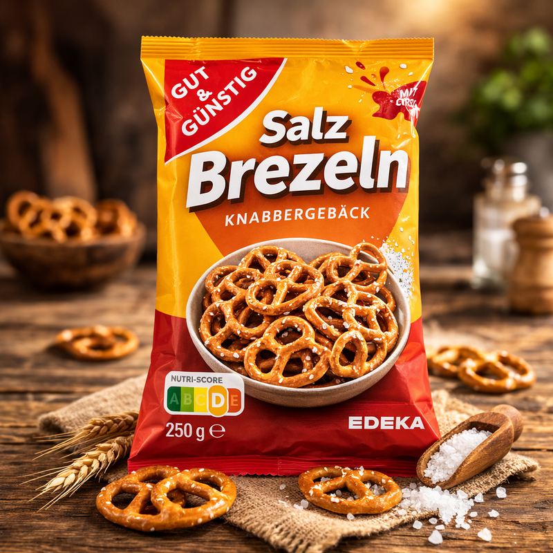Gut & Guenstig Salz Brezeln Knabbergebaeck 250 g