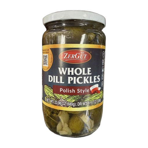 Zergut Polish Dill Pickles 680 g | Hamilton Euromarket