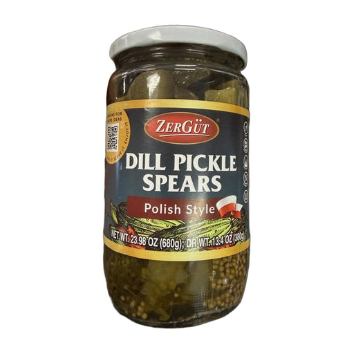 Zergut Dill Pickle Spears Polish Style 23.98oz (680g) | Hamilton Euromarket