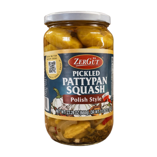 Zergut Polish Pattypan Pickle 660 g | Hamilton Euromarket