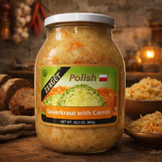 Zergut Sauerkraut Polish Style 680 g — authentic pantry from Poland | Hamilton Euromarket