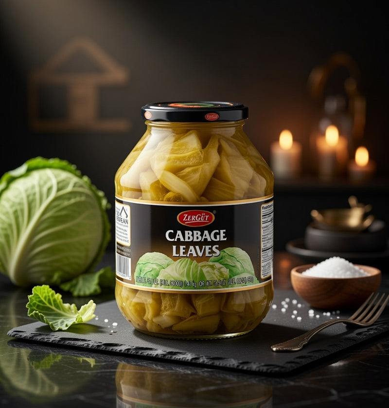 Zergut Cabbage Leaves Whole 1470 g