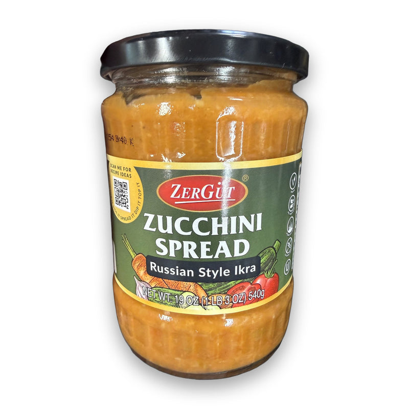 Zergut Zucchini Spread Russian Style Ikra 540g (19oz)