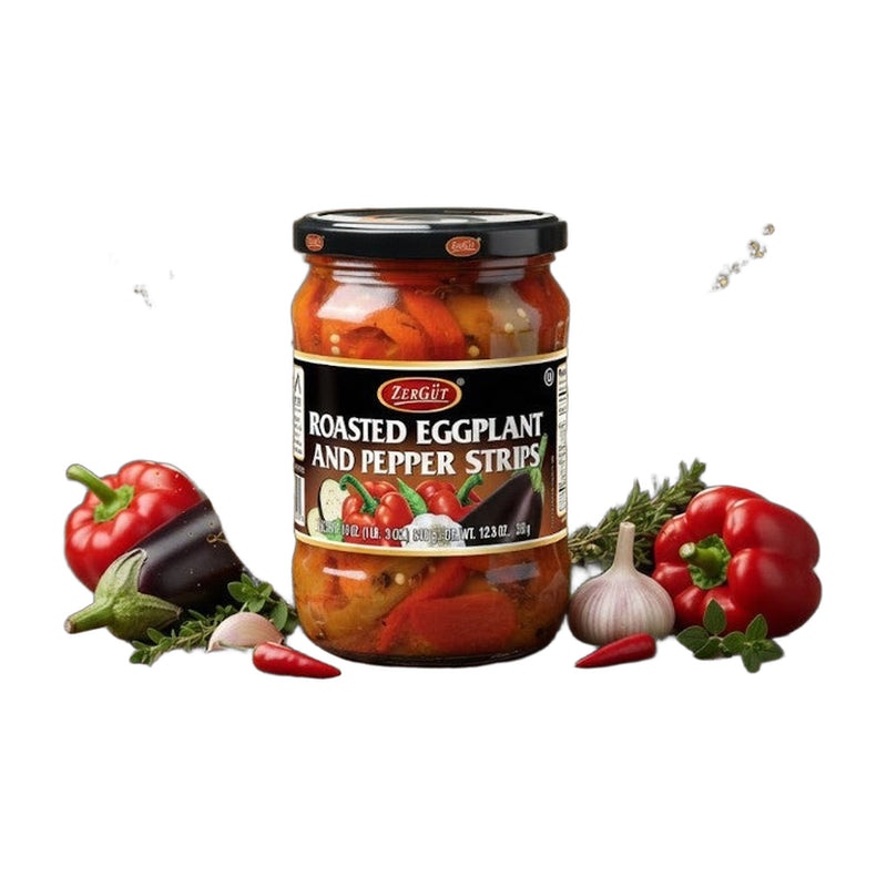 Zergut Roasted Eggplant & Pepper Strips 19 oz (540 g) | Hamilton Euromarket