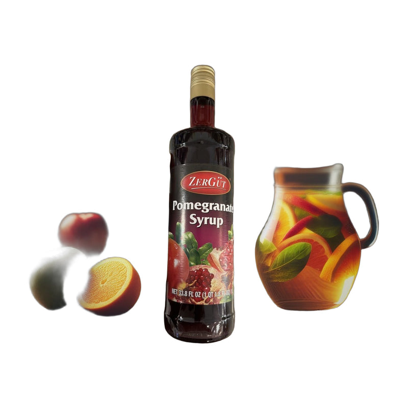 Zergüt Pomegranate Syrup 33.8 Fl oz | Hamilton Euromarket