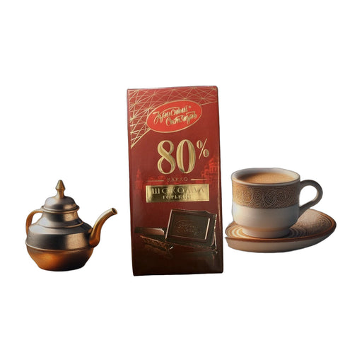 Krasny Oktyabr 80% Chocolate 90 g | Hamilton Euromarket