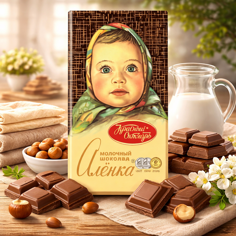 Alenka Milk Chocolate Bar 75 g