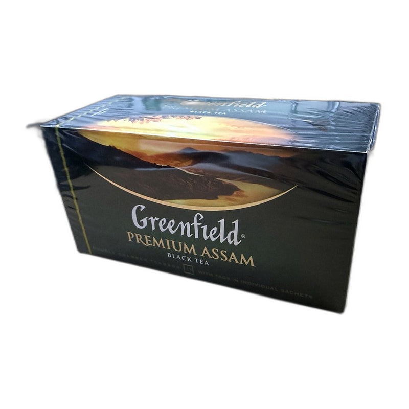 Greenfield Premium Assam Black Tea, Russian Blend 50g (1.8oz) | HE gallery 4605246010194 #2