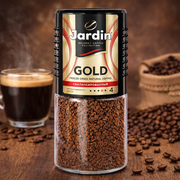 Jardin Gold Instant Coffee 95 g — authentic beverage from Bulgaria | Hamilton Euromarket