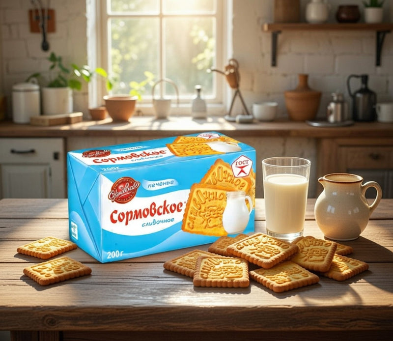 Sormovskoe Cookies Creamy Taste 200 g (7.05 oz)