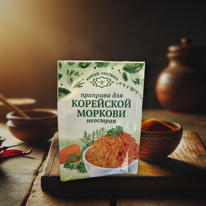 Magiya Vostoka Seasoning For Korean Carrots (not Spicy) 150 g — authentic pantry from Russia | Hamilton Euromarket