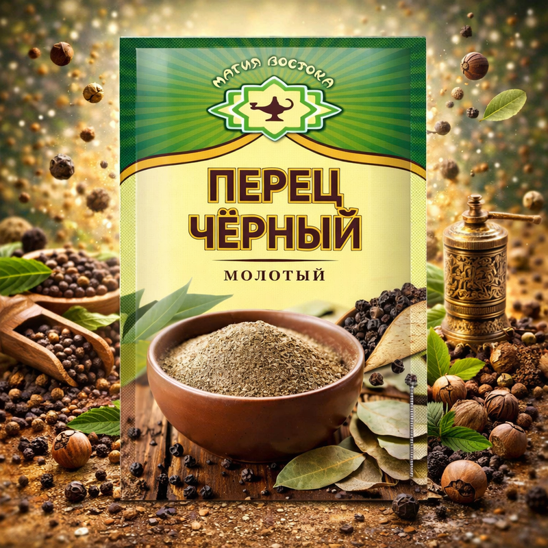Magia Vostoka Ground Black Pepper 10 g