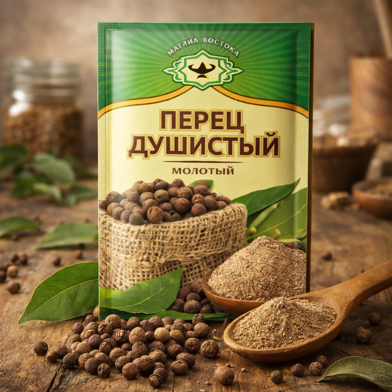 Magia Vostoka Black Pepper Whole 10 g - Seasoning
