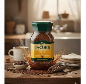 Jacobs Gold Instant Coffee, German Roast 190g (6.7oz)
