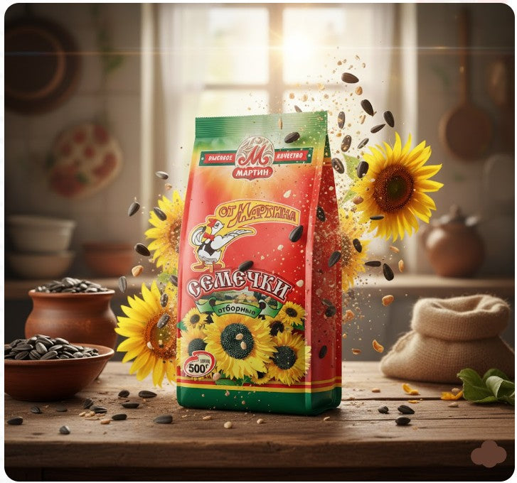 Martin Roasted Salted Sunflower Seeds 500 g