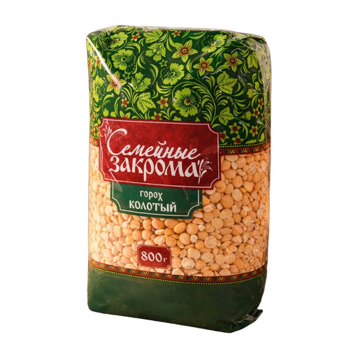 Semeynie Zakroma Split Peas 800 g | Hamilton Euromarket