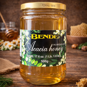Bende Acacia Honey Hungarian 500 g — authentic pantry from Hungary | Hamilton Euromarket