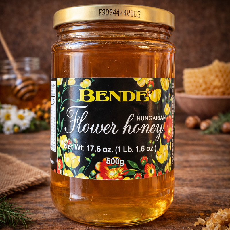 Bende Flower Honey Hungarian 500 g