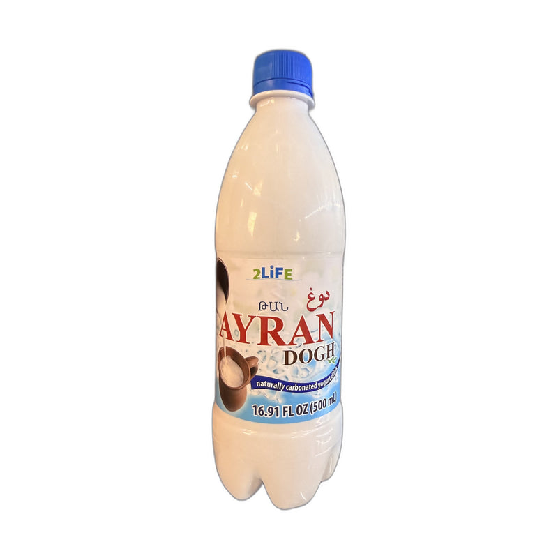 2Life Ayran Dogh Naturally Carbonated Yogurt Drink 500ml | Hamilton Euromarket
