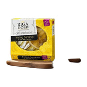 Riga Gold Brisling Sardines in Olive Oil with Lemon 120 g | Hamilton Euromarket