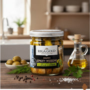 Riga Gold Smoked Sardines in Oil 100 g (3.53 oz) 100 g — authentic pantry from Latvia | Hamilton Euromarket