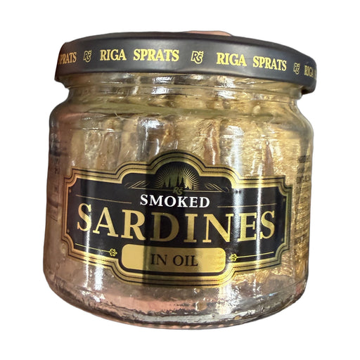 Riga Sprats Smoked Sardines in Oil 190 g | Hamilton Euromarket