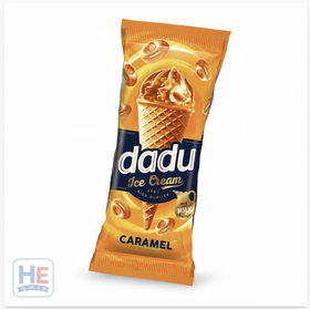 Dadu Vanilla Ice Cream Waffle Cone, Lithuanian 150ml (5fl oz)