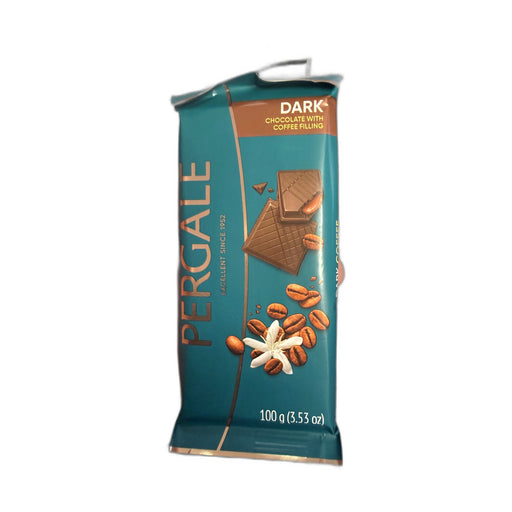 PERGALĖ Dark Chocolate with Coffee Filling 100g | Hamilton Euromarket
