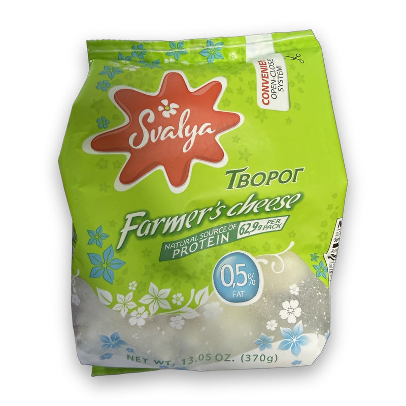 Svalya Farmer's Cheese 0.5% Fat 370g (13.05oz)