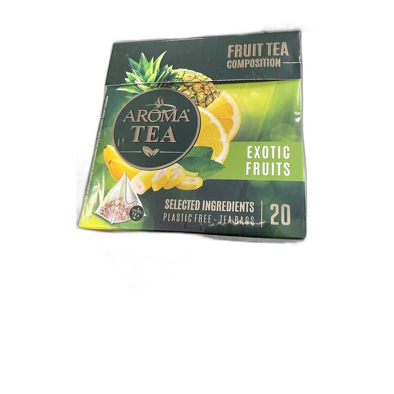 Aroma Tea Egzotiniu Vaisiu Arbata, Lithuanian Exotic Fruit Tea 40g (1.4oz) | HE gallery 4771632000374 #2