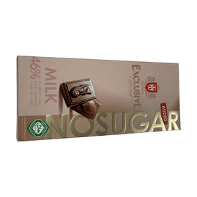 Tai Tau Exclusive Selection No Sugar Added Milk Chocolate 46%, Lithuanian 100g (3.5oz)