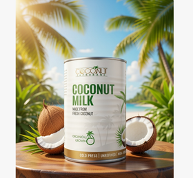 Coconut Taprobane Organic Coconut Milk, Sri Lankan 400ml (13.5fl oz)