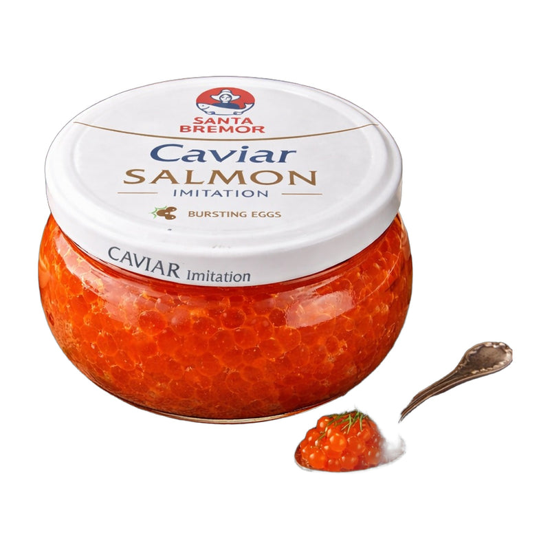 Santa Bremor Salmon Caviar Imitation Bursting Eggs 230 g | Hamilton Euromarket