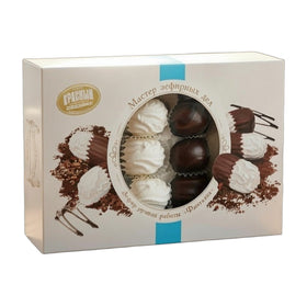 Krasny Pischevik Zefir Fantasy Chocolate Glazed Marshmallow, Belarusian 300g (10.6oz)