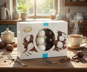 Krasny Pischevik Zefir Fantasy Chocolate Glazed Marshmallow 300 g — authentic snack from Croatia | Hamilton Euromarket