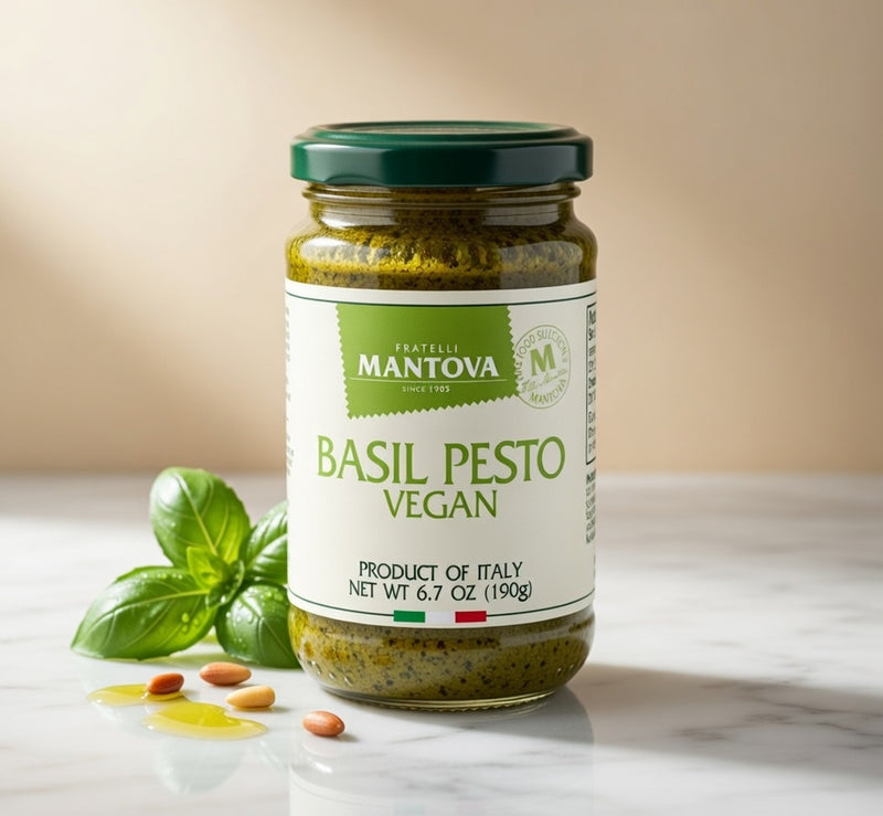 Fratelli Mantova Basil Pesto Vegan 190 g
