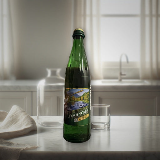 Luzhanska Mineral Water 0.5l — authentic beverage from Ukraine | Hamilton Euromarket